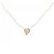 Autre Marque Collar Kumikyoku en Au750 y Diamantes Rosa