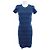 Hermès Vestido de seda Hermes CLIQUETIS Azul