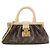 Louis Vuitton Monogram Canvas Clutch Braun
