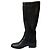 Botas longas de malha combinada Jimmy Choo Preto - vista 5