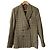 Veste de tailleur croisée en laine ami alexandre mattiussi Beige