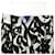 Falda Louis Vuitton Negro Blanco - vista 7