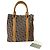Borsa a mano Christian Dior Trotter Canvas Leather Marrone Beige
