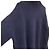 Autre Marque Lounge-Kleid aus Wolle mit Rollkragen Blau Marineblau - Ansicht 2