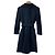 Dolce & Gabbana Abrigo de lana con cinturón Dolce&Gabbana Azul Azul marino - vista 4