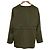 Autre Marque Cappotto senza collo TIARA Verde Cachi - vista 4