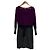 Autre Marque Paule Ka Strickkleid Braun Lila