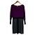 Autre Marque Paule Ka Strickkleid Braun Lila - Ansicht 3