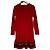 Autre Marque Paule Ka Strickkleid Braun Rot - Ansicht 2