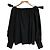 Autre Marque Camicetta FRAY I.D FWFB241097 con nastro e spalle scoperte Nero - vista 2