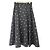 Autre Marque Gonna a gocce cubiche STRAWBERRY-FIELDS Nero