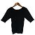 Autre Marque Maglia con scollo a V e maniche corte STRAWBERRY-FIELDS Nero - vista 2