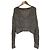 Autre Marque Cárdigan Snidel Fancy Yarn Castaño - vista 2