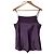 Top sin mangas transparente PS Paul Smith Púrpura - vista 8