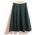 Autre Marque Falda larga plisada Drawer Verde