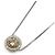 Autre Marque Collana di Diamanti Kashikey Moa Pt900 Pt850 Au750 Argento