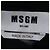 Autre Marque MSGM 3242MDM175 Sweatshirt aus Baumwolle Schwarz - Ansicht 4