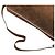 Autre Marque Borsa a Spalla Elleme Trousse Large Suede Marrone - vista 6