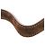 Autre Marque Borsa a Spalla Elleme Trousse Large Suede Marrone - vista 8