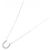 Autre Marque Collana Horseshoe in Diamanti Au750 Argento - vista 2