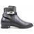 Hermès Botas de couro de bezerro Hermes Neo Kelly com fivela Preto