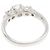Autre Marque Trilogy Diamantring aus Platin Silber - Ansicht 3