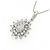 Autre Marque Collana con Diamanti Pt900 Pt850 Argento - vista 3