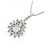 Autre Marque Collana con Diamanti Pt900 Pt850 Argento - vista 4