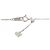 Autre Marque Collana con Diamanti Pt900 Pt850 Argento - vista 5