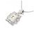 Autre Marque Collana di Diamanti PT900 PT850 Argento - vista 4