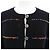 Chanel METIERS D'ART Kaschmirkleid Schwarz - Ansicht 6