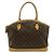Lockit Borsa a tracolla 2way Louis Vuitton Monogram Marrone
