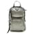 Borsa a tracolla in nylon e pelle Prada Argento