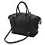 Borsa 2way Louis Vuitton Lockit MM in Veau Cachemire Nero - vista 2
