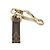 Correa para perro Louis Vuitton Baxter MM Monogram Castaño - vista 3