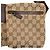 Borsa a Spalla Gucci GG Canvas Marrone Beige - vue 4