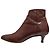 Autre Marque Kurze Lederstiefel Fabio Rusconi Braun Bordeaux - Ansicht 4