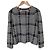 Autre Marque Chaqueta de lana con estampado Glen Check Brooks Brothers Negro
