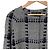 Autre Marque Chaqueta de lana con estampado Glen Check Brooks Brothers Negro - vista 3