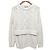 Theory Luxe NUEVO TEJIDO CABLE LEANI Blanco