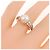 Autre Marque POLA Platin Diamant Akoya Perlenring Silber - Ansicht 5