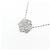 Autre Marque Collana in oro bianco Au750 e diamanti Argento - vista 3