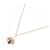 Hermès Collier Hermes 750 Pink Gold Smoky Quartz Marron  - vue 2