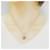 Hermès Collier Hermes 750 Pink Gold Smoky Quartz Marron  - vue 6