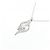 Autre Marque Collana in oro bianco Au750 e diamanti Argento - vista 4