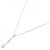 Autre Marque Collana con Diamanti Pt900 Pt850 Argento - vista 2