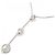 Autre Marque Collana con Diamanti Pt900 Pt850 Argento - vista 4