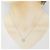 Autre Marque Collana Horseshoe in K14WG e Diamanti Argento - vista 6