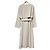 Autre Marque Abrigo sin cuello SLOBE IENA Kyounen OX Beige - vista 3