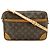 Louis Vuitton Monogram Schultertasche Braun